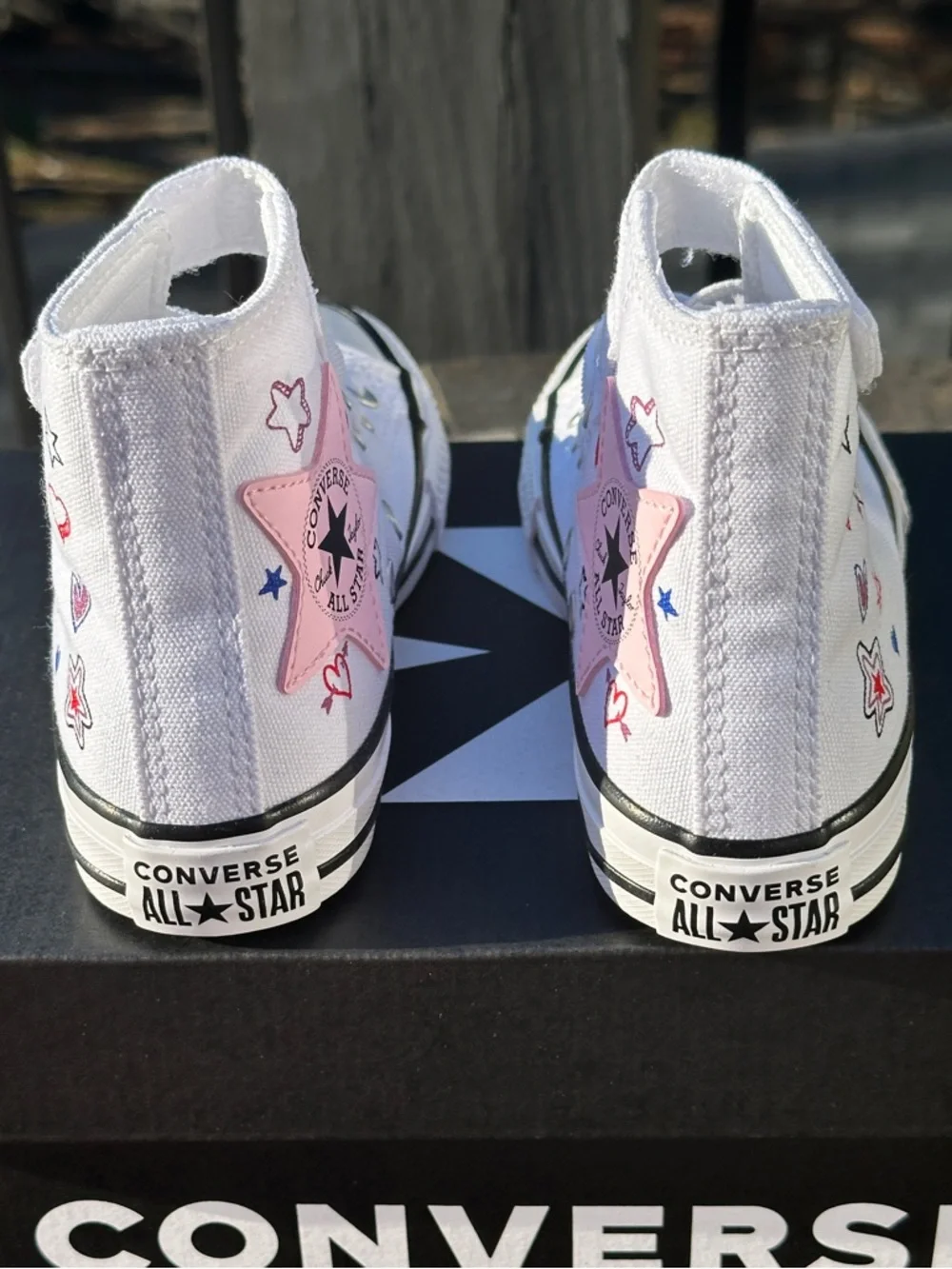 Converse CTAS Hi White Canvas Casual Girls Sneaker Youth Kids 11K | 12K | 2Y NEW